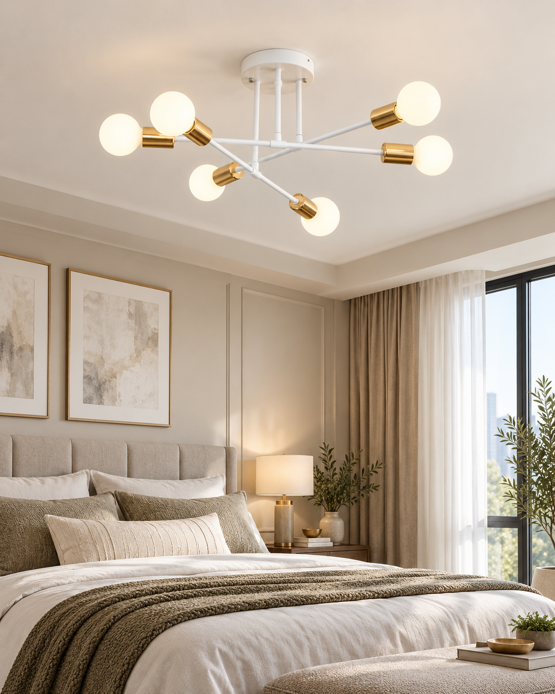 The Lucienne Globe Chandelier
