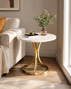 The Aurielle Marble Side Table