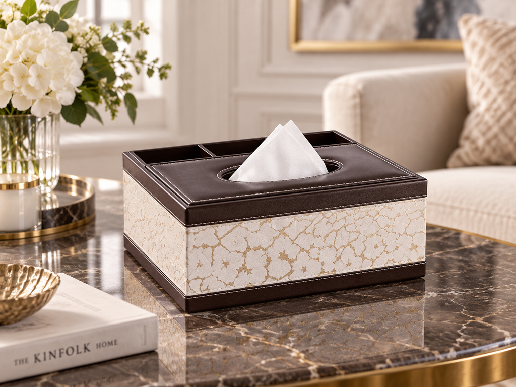 The Verona Luxe Tissue Box