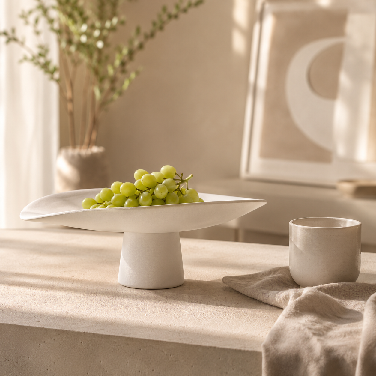 The Aveline Pedestal Tray