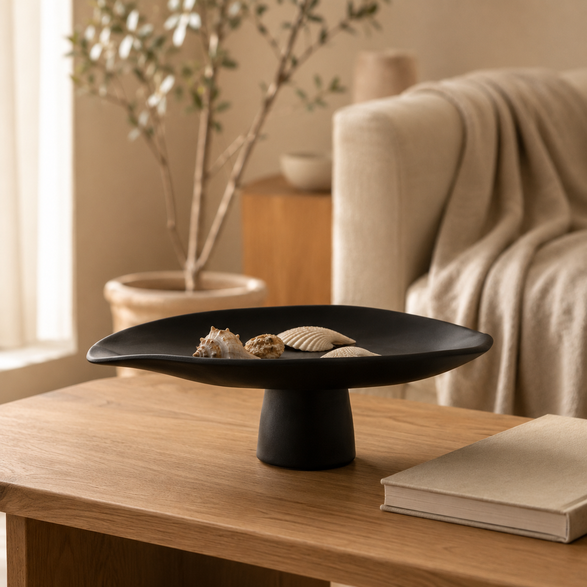 The Aveline Pedestal Tray