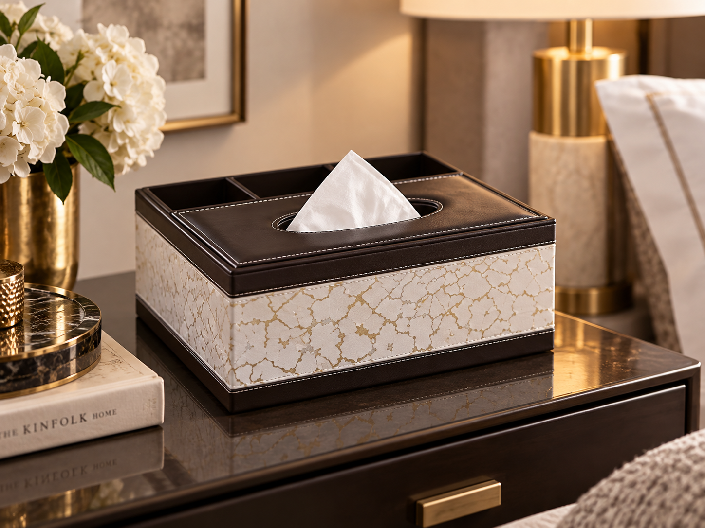 The Verona Luxe Tissue Box