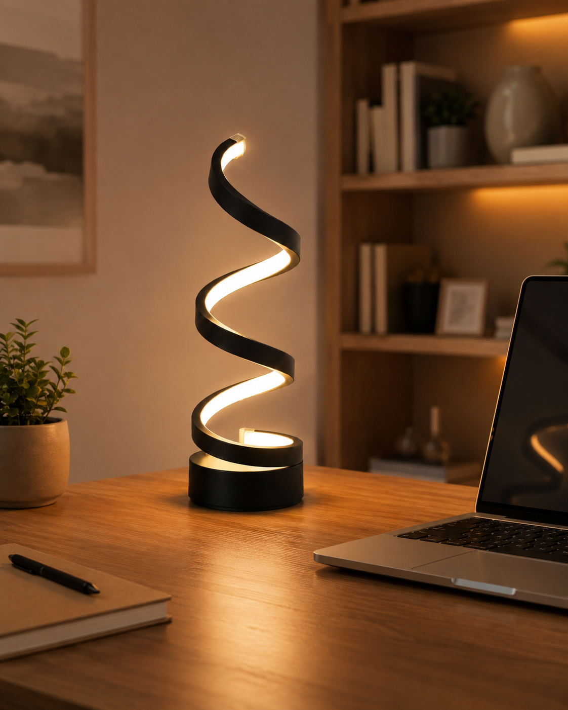 Aurelia Spiral Lamp