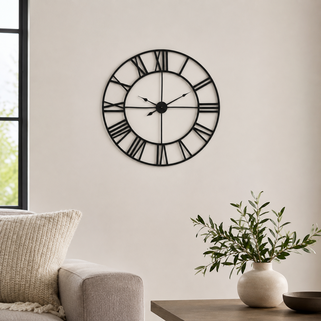 The Beaumont Roman Wall Clock